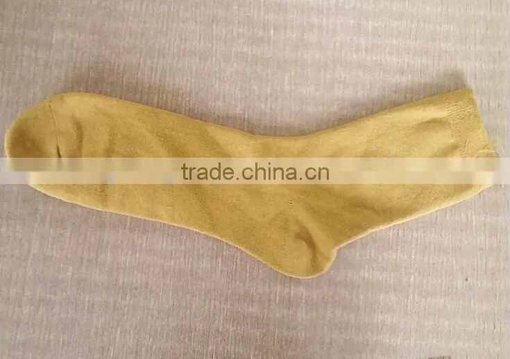 RCS013 Factory direct sale natural 100% organic cotton socks