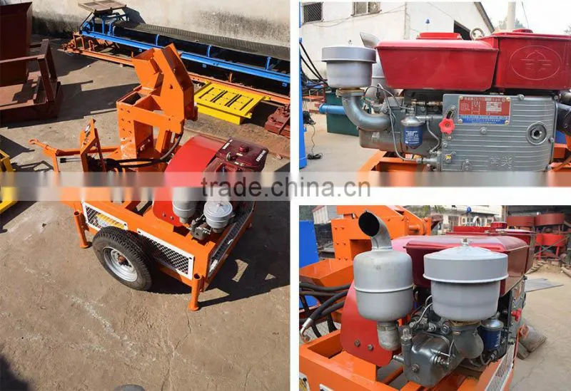 WT1-20 clay building block mesin manufacturer