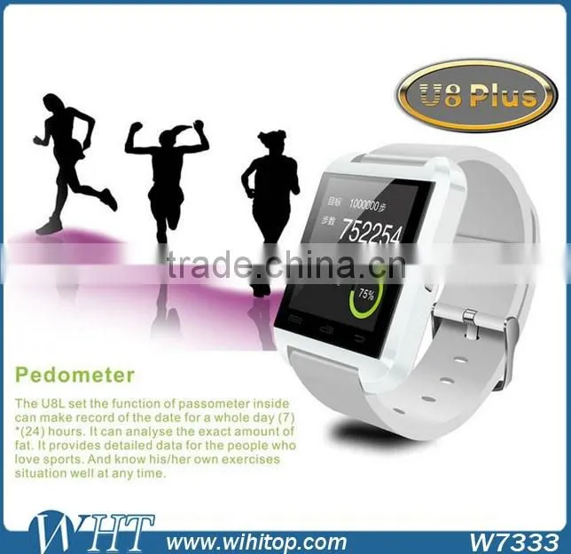 For U8 Plus IOS Android Smart Watch New Products 2016
