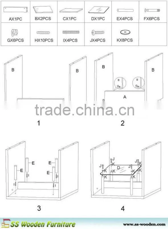 Hot selling tv console