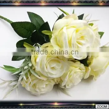cheap wedding bouquet artificial rose wholesale