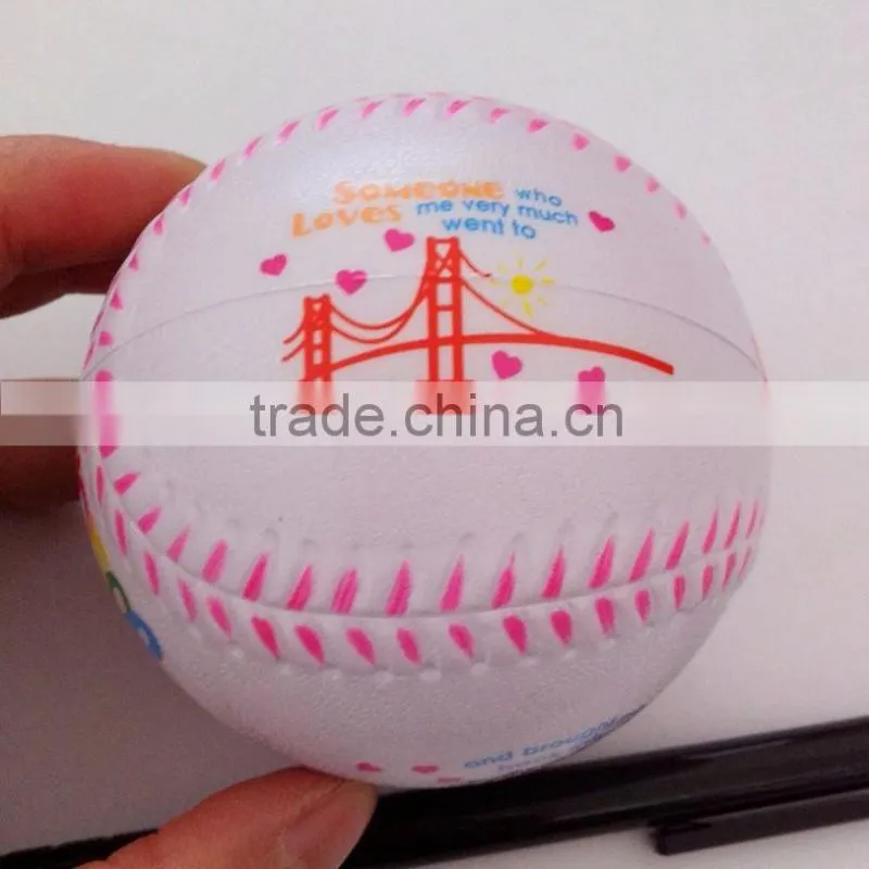 middle rebound foam baseball promotional gifts