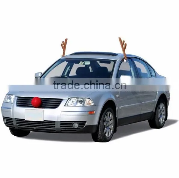 Top selling high quality fashion felt christmas car decoration