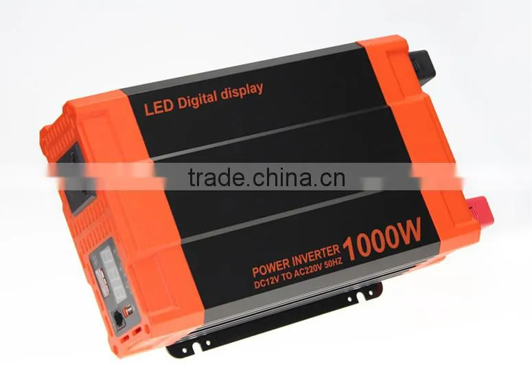 Inverter 1000w 12V/24V 220V Solar Inverter with Built-in Charge Controller