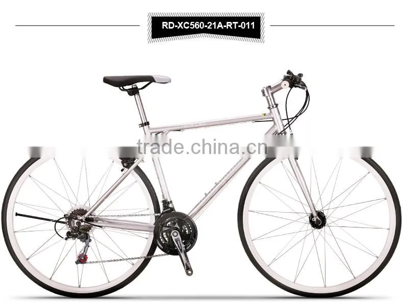 Simple style steel road bike 700C*52cm