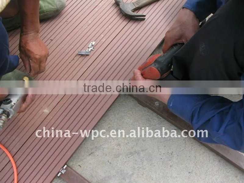 stainless steel clip accessory for Eco-friendly WPC deck board
