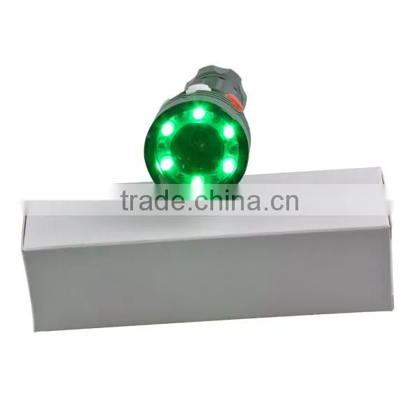 Rechargeable Signal LED Flashlight / Traffic LED Flashlight Rechargeable With Clip