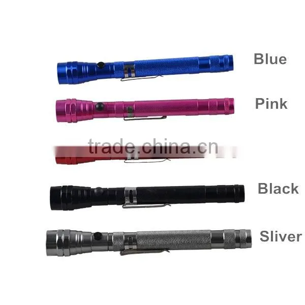 Topcom Mini LED Aluminium Alloy Flexible Magnet Flashlight