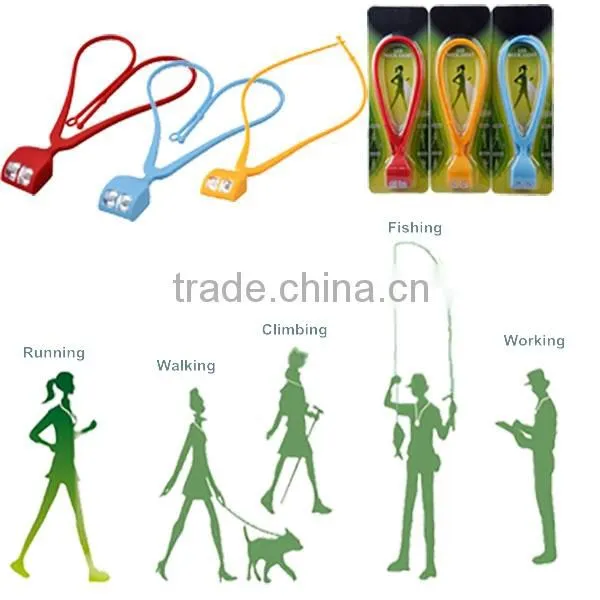 2 LED Climbing Walking Reading Running Fishing Light