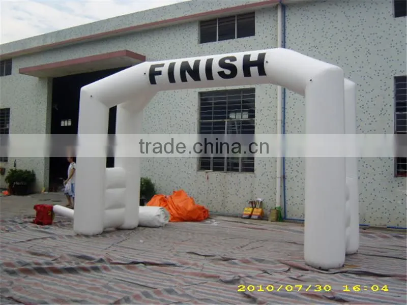 hot sale finish line inflatable arch for sale