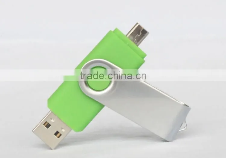 2016 promotional gift custom OTG usb flash drive for android smartphone