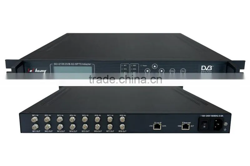 8 channel satellite iptv streaming