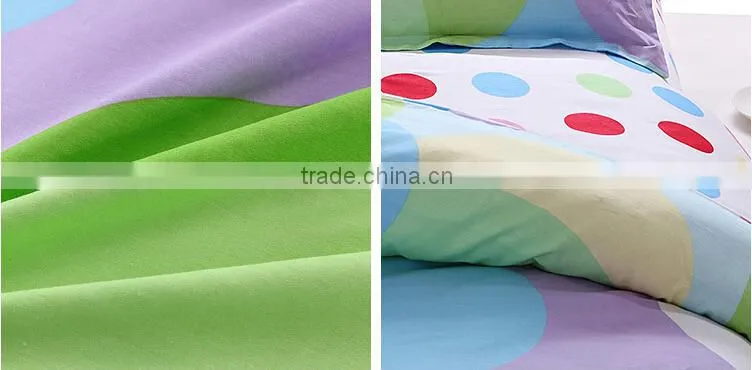 fashion reactive printing china supplier twill 100% cotton comforter sets