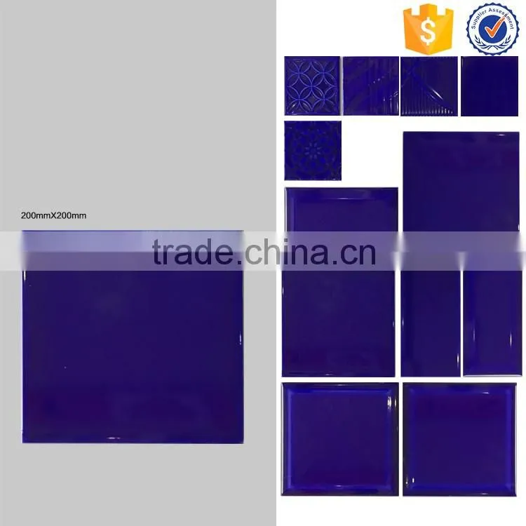 20x20 foshan glazed ceramic wall tile, square bathroom interior tiles
