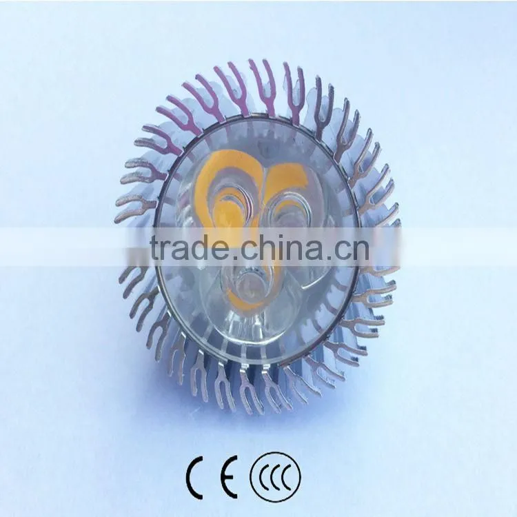 High quality LED spotlight Bridgelux 3w long lifespan lamp