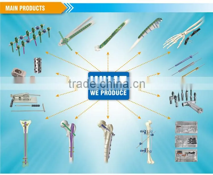 Advance Germany machine upper limb use small fragment locking plate instruments sets