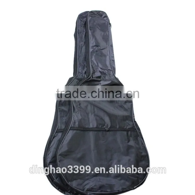 New Arrival Durable Soft Acoustic Guitar Bass Case Bag Holder With Double Padded Straps