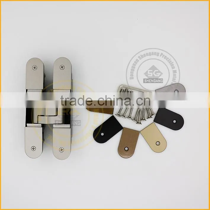 3way adjustable concealed hinges silent door hinge