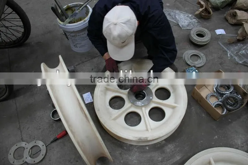 String Pulley 3-wheel pulley block