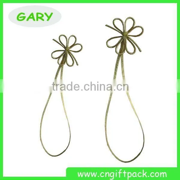 Elastic String with Pre-tied Christmas Tree Hanging Decoration Strings