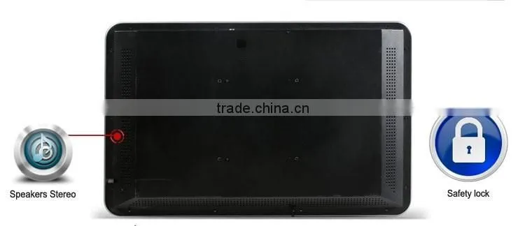 42 inch wall mounted bus tft advertising with Advertising video display