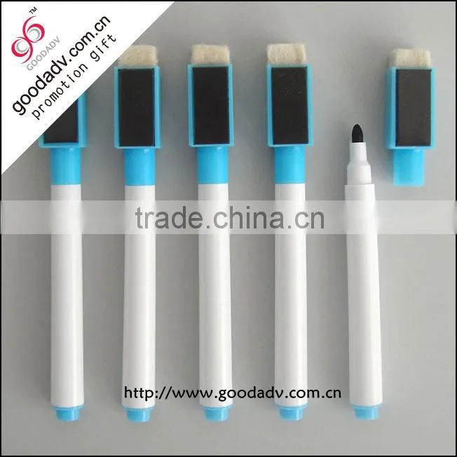 Cheap high quantity colorful erasable chalk marker pen