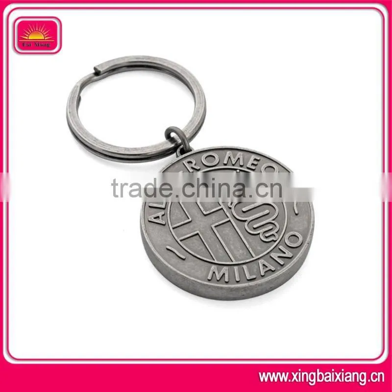 Nice-looking popular leather pouch keychain