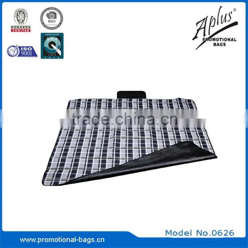 2016 New products black polar fleece blanket