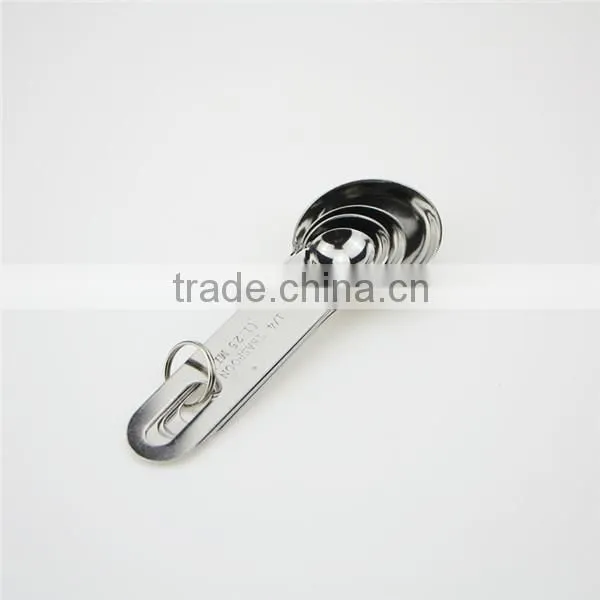 Wholesale stainless steel measuring spoon set