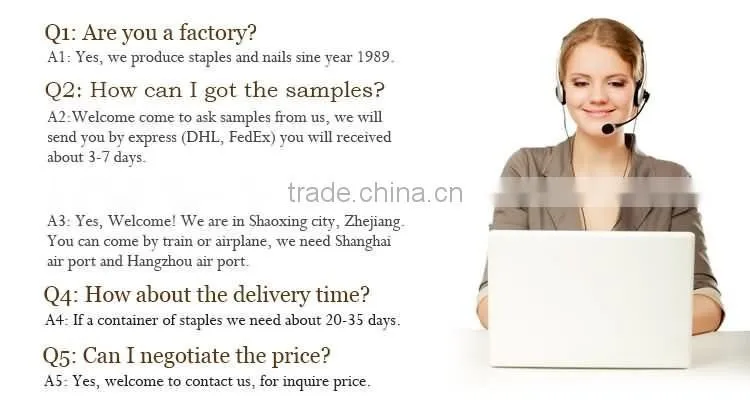 Best sell No.10 staple pin (welcome to ask samples)