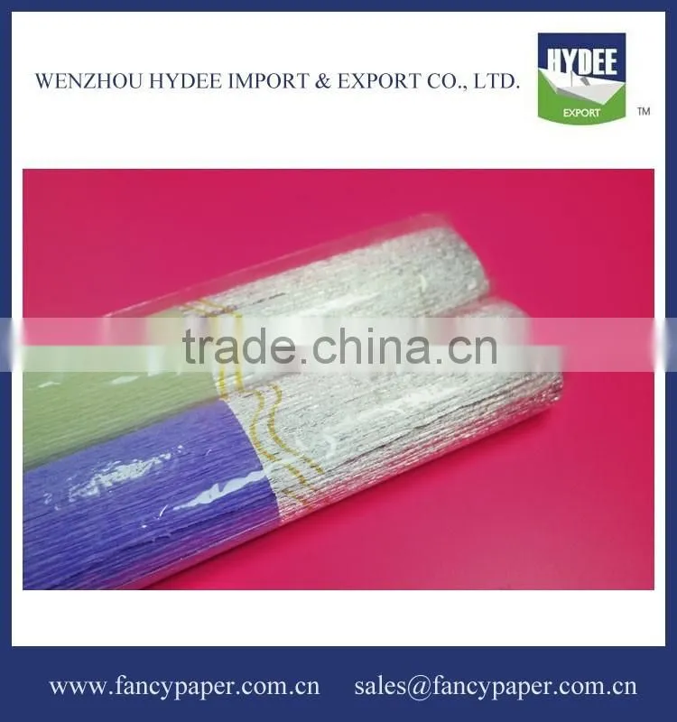 Flower Wrapping Paper-Crepe Paper