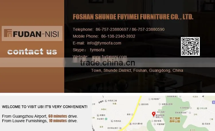 Classic leather sofa soft furniture for guest room