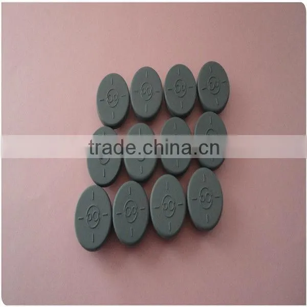 Bromo butyl rubber stoppers for injection use TYPE 24-B