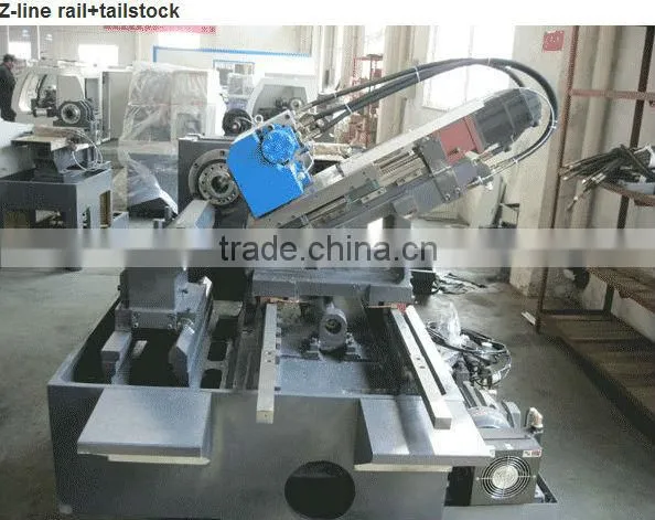 CNC650W Slant bed cnc wheel lathe for repair alloy wheels cutting machine