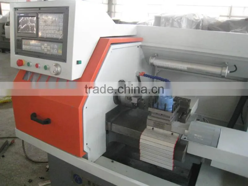 MINI CNC LATHE MACHINE WITH AUTO FEEDER SYSTEM CK0640A Model