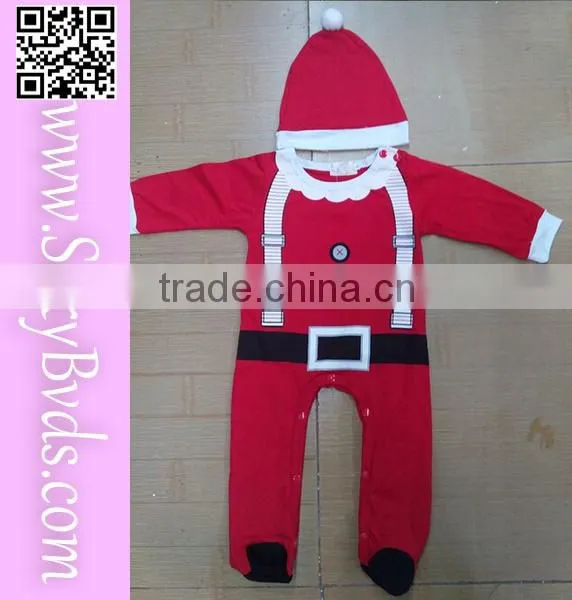 high quality baby red jumpsuit kids christmas party dresses