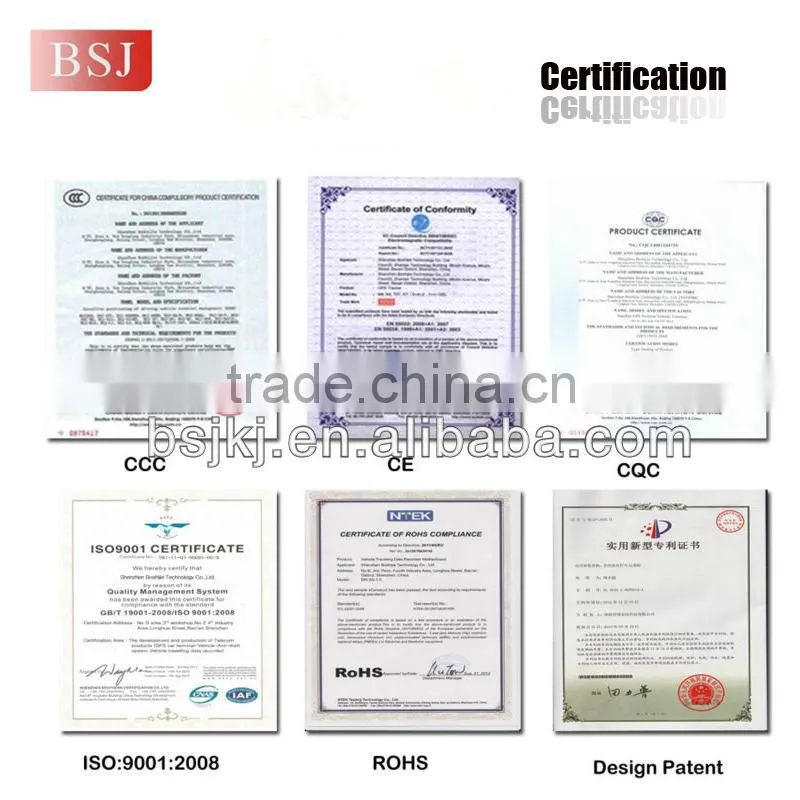 China gps tracker manufacturer BSJ-K9 tracker with12 hours long life backup battery