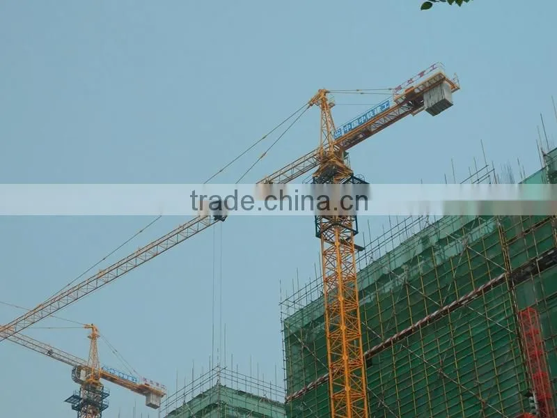 CE,ISO Passed QTZ40(4708)(TC5610) mini tower crane and self erecting tower cranes for sale in dubai,used tower crane boom length
