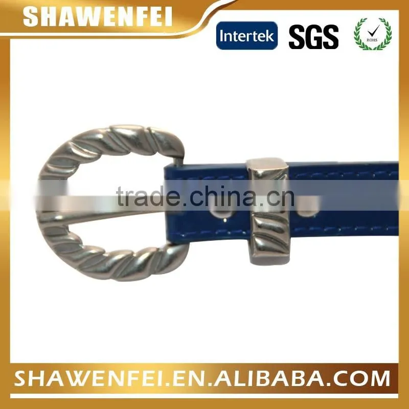 blue color fashion belt for women