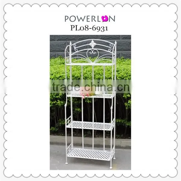 Wrought Iron Decorative Shoe Shelf