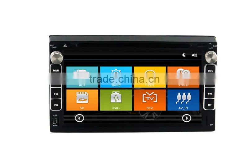 3G Phone GPS DVD Autoradio with GPS for Peugeot 307 with Win CE 6.0 system 800MHz MCU