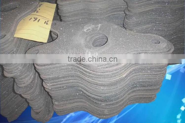 Ceramic secondary crystal silicon carbide rsic plates