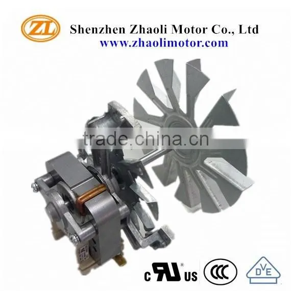 Fan motor Shaded Pole Motor YJ62-20: oven motor raditor fan,120/220v,50/60hz,2500-3000rpm,VDE,UL,CE,CUL,CCC