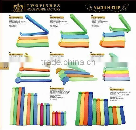 BAG plastic vacuum clip