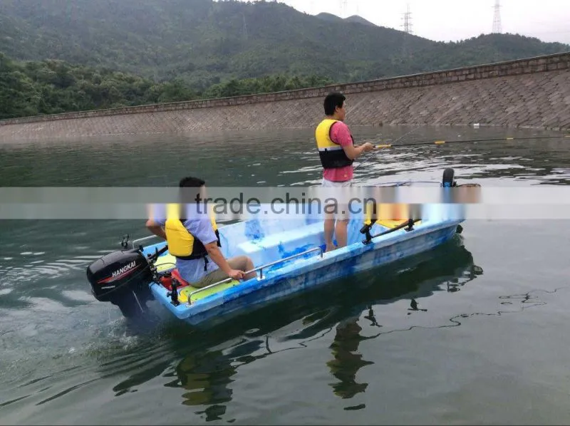 plastic electric kayak for fishing