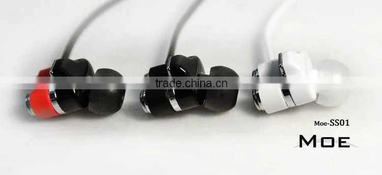 MOE SS01 Twin-Driver System High Fidelity Stereo Headphones In-Ear Earphones