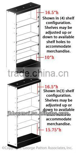 spot lighted Display Case
