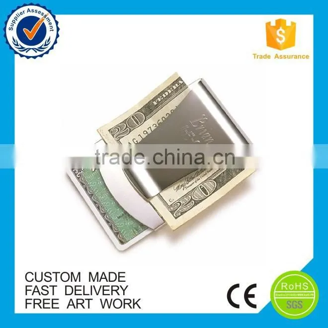 Customized hot selling High Quality cheap Promotion Money Clips