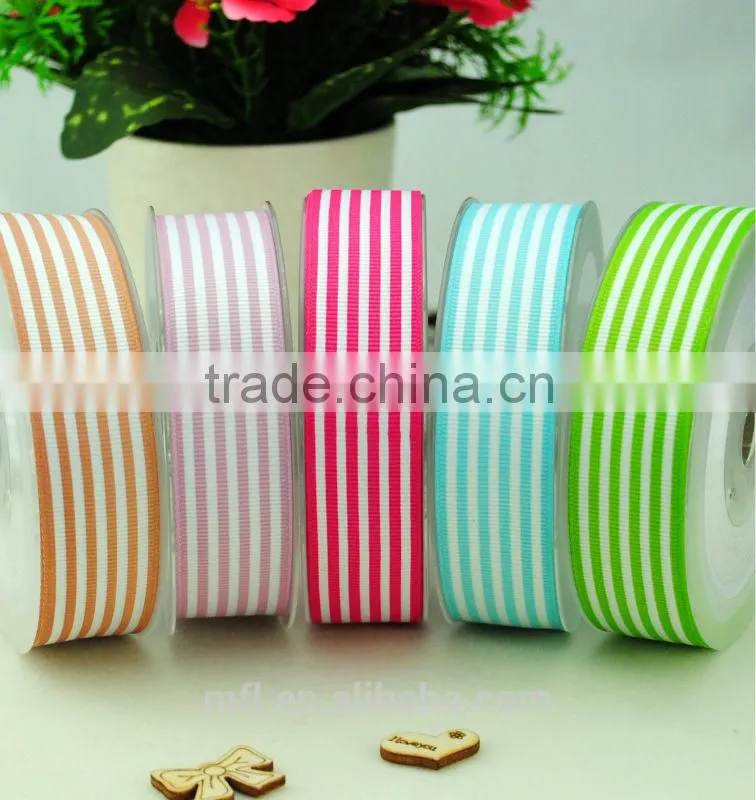 12mm wire edged ombre ribbon/grosgrain ribbon for sale
