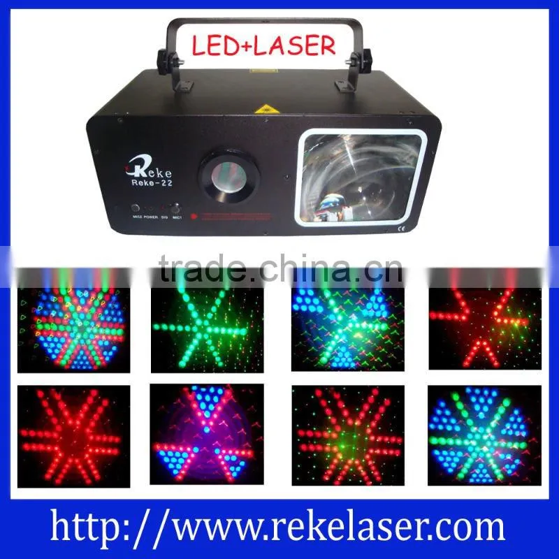 Led +RGY mixed-function falling star laser lighting show